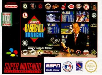 ESPN Baseball Tonight (Europe) box cover front